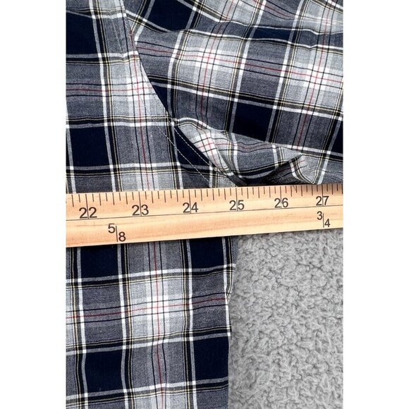 Ralph Lauren Chaps Mens XL Shirt Short Sleeve Button-Down Multicolor Plaid - Picture 6 of 12